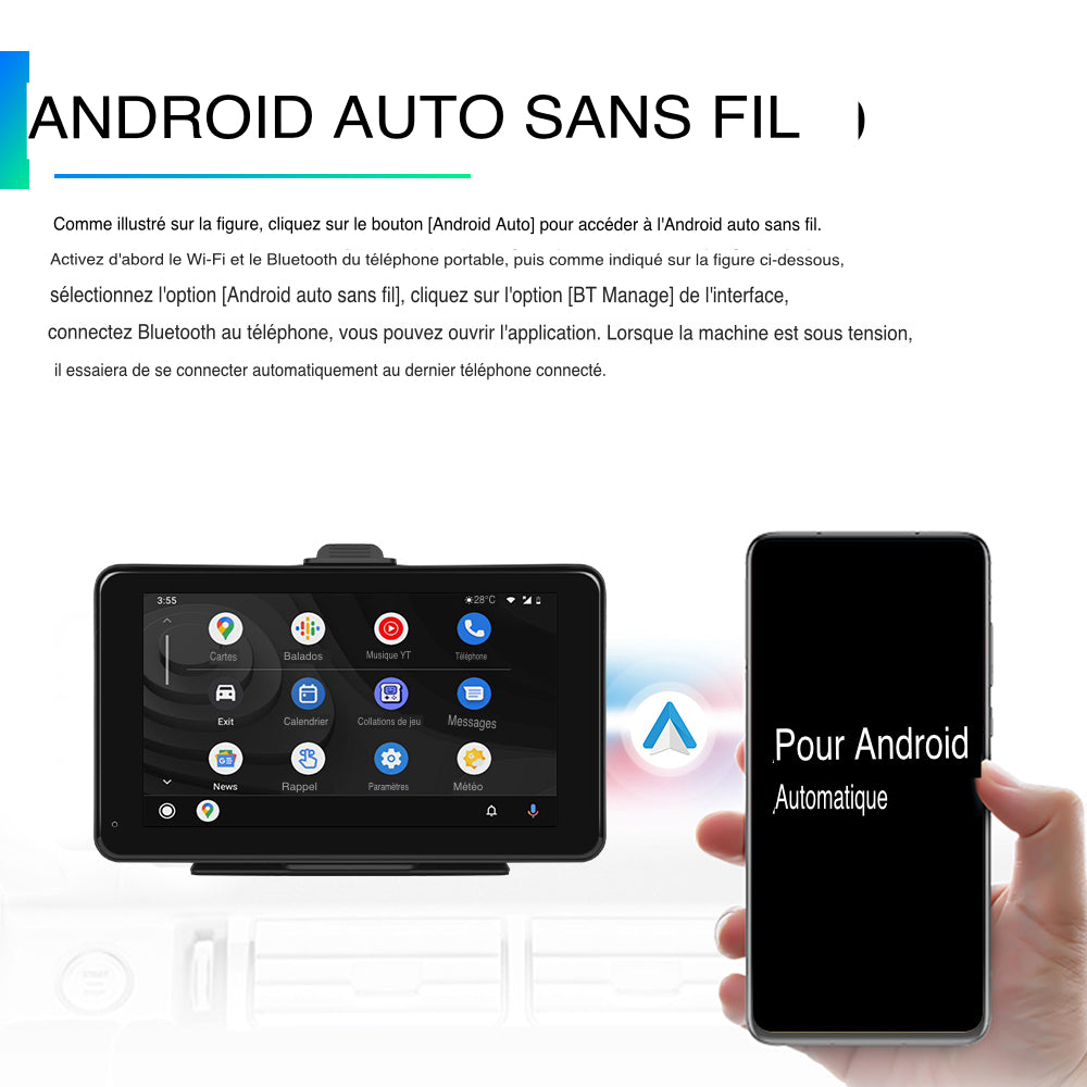 Apple CarPlay / Android Auto 7"